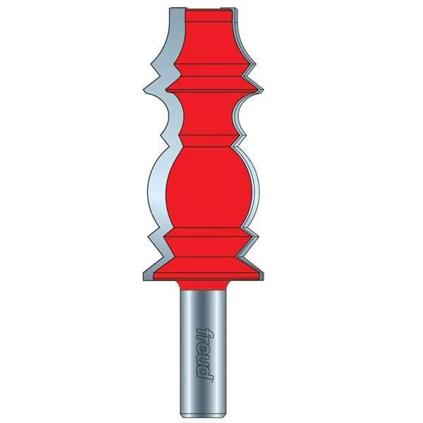 Wide Crown Molding Router Bit System - 1/2" SH - Profile:Lower 2